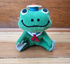 Vintage Dakin Dream Pets Sailor Frog, Jumpin Jacques Stuffed Toy, Japan