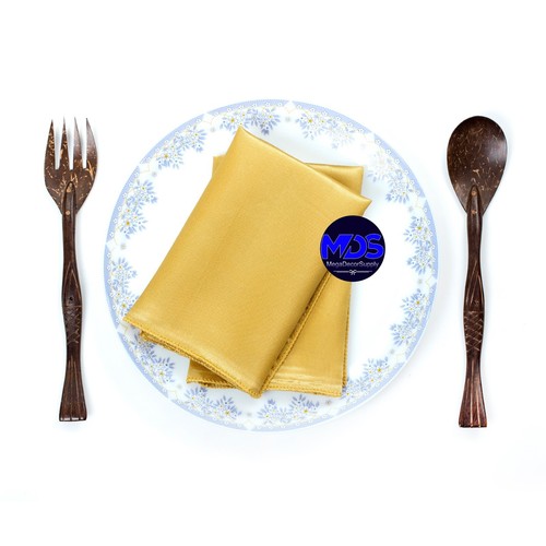 Serviettes de table carrées en satin 12 pouces/20 pouces mouchoir fête de mariage - LIVRAISON GRATUITE - Photo 2/45
