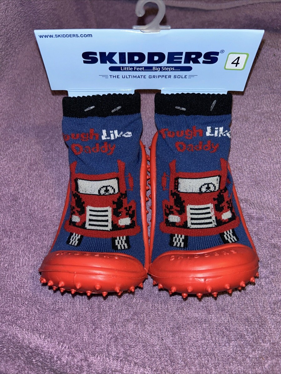 Skidders Baby Toddler Boys Shoes Sz 4, 24 Month tough like daddy