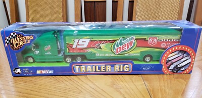 WINNER'S CIRCLE TRAILER RIG JEREMY MAYFIELD MOUNTAIN DEW DODGE RACING 15789