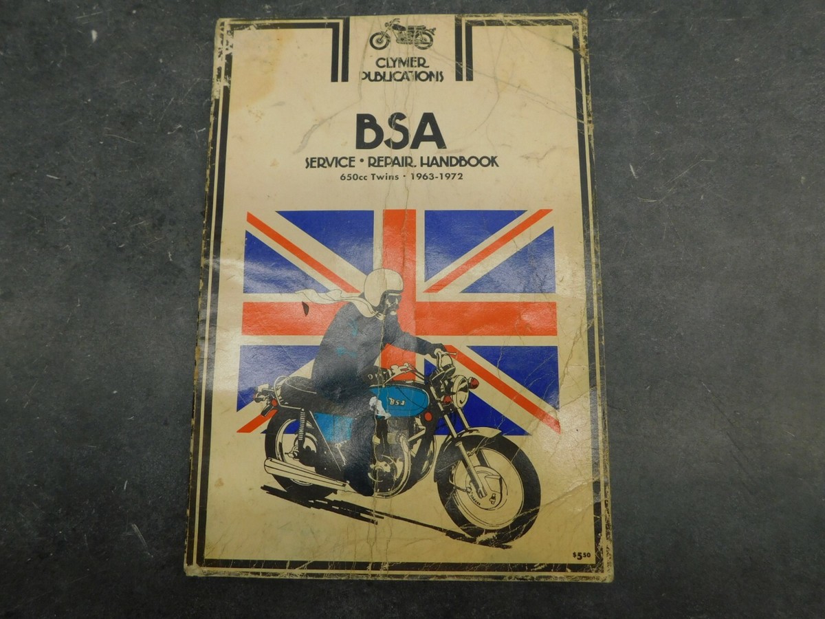 BSA Service Repair Handbook 650 01963-72 1467 | eBay