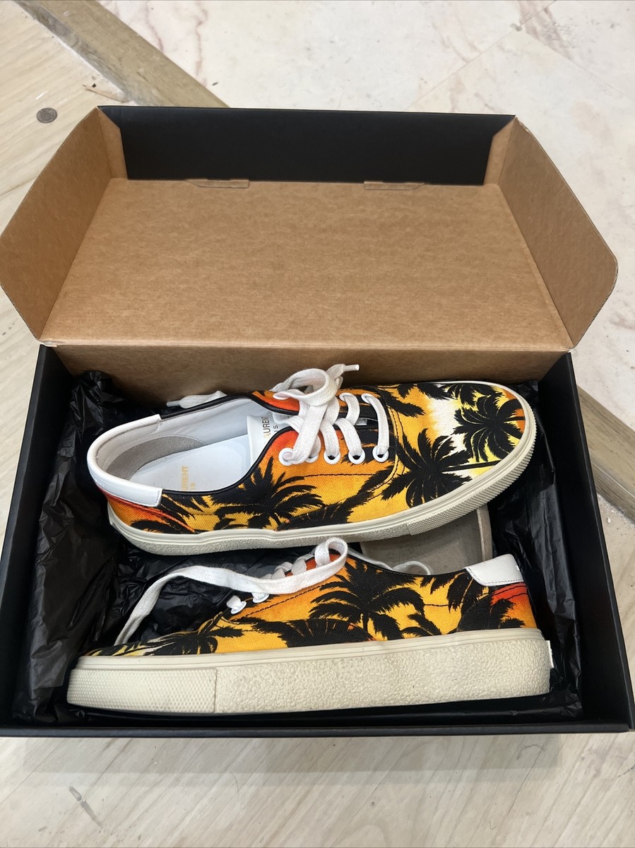 Saint Laurent Solaris Palmer Sunset Skate Shoe Size 38 YSL | eBay