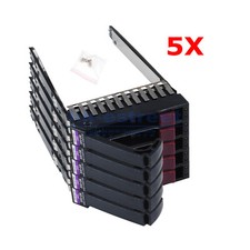 5 HP Proliant 2.5" SAS SATA G5 G6 G7 Server Hard Drive Caddy Tray 500223-001