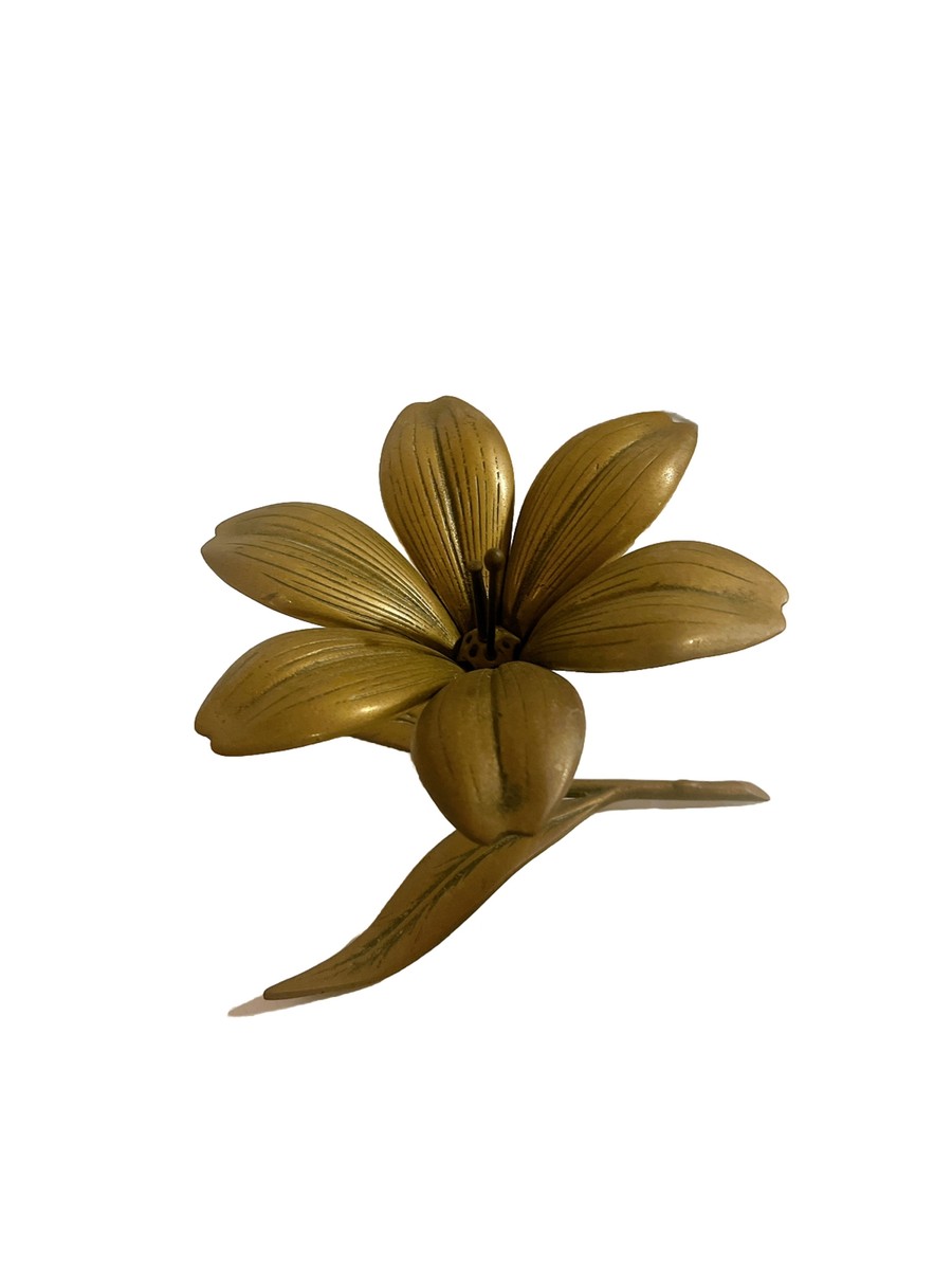 Brass Flower Ashtray | eBay