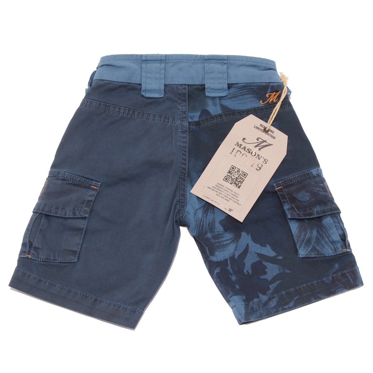 9480S bermuda bimbo blu fantasia MASON'S pantaloni pant short kid