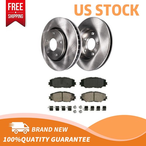 Front Brake Rotors and Pad For Toyota RAV4 Prius V Scion xB Lexus