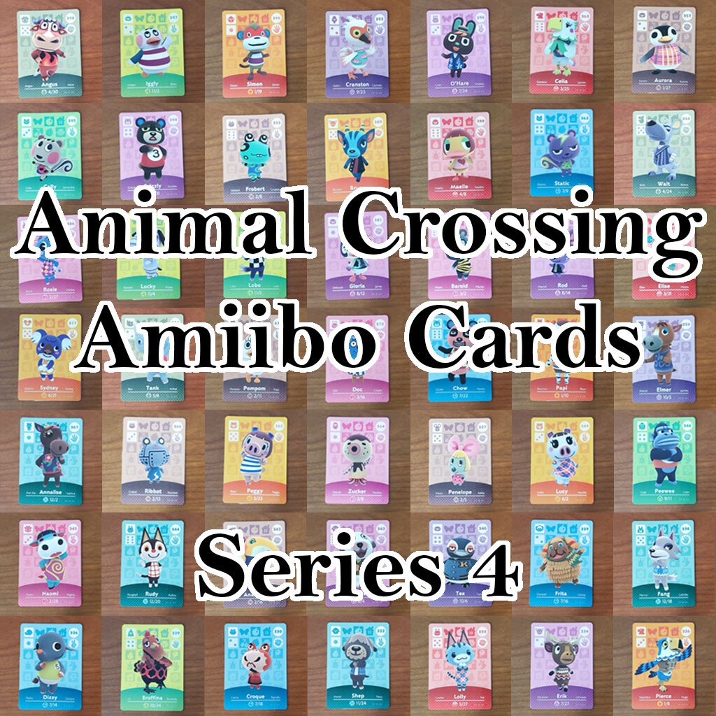 Nintendo Switch All 400 Animal Crossing Amiibo Cards Animal