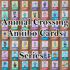 Animal Crossing Amiibo Cards Series 4 301-400 Mint  Un-scanned Choose cards 
