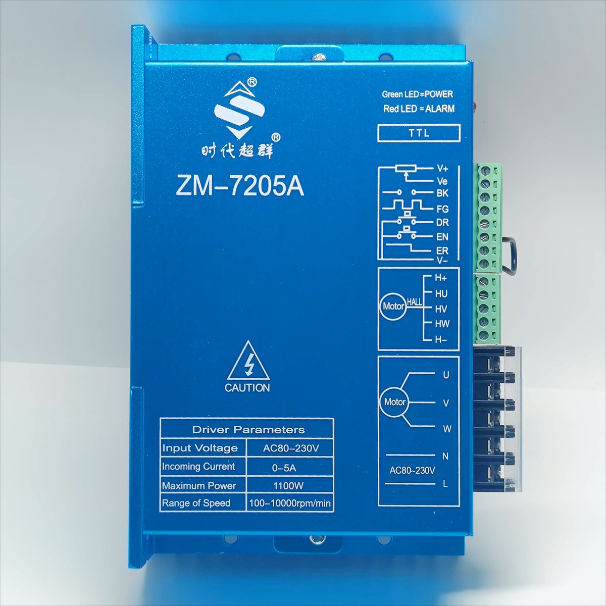 DC Motor Driver 220V AC Control with High Voltage/Power ZM-7205A