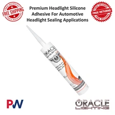 Oracle Lighting Premium Headlight Installation Sealant Adhesive Black 10oz Tube