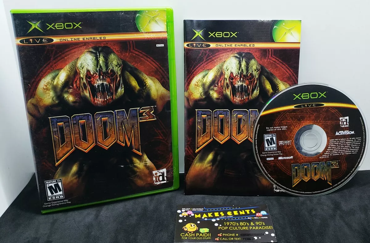 Jogo Doom 3 Xbox 360 Usado S/enacrte - Fazenda Rio Grande