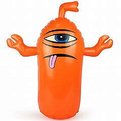 Toy Machine Sect Blow Up Puppe Orange