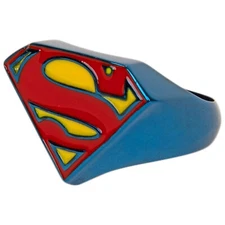 Superman Symbol Blue Power Ring Blue