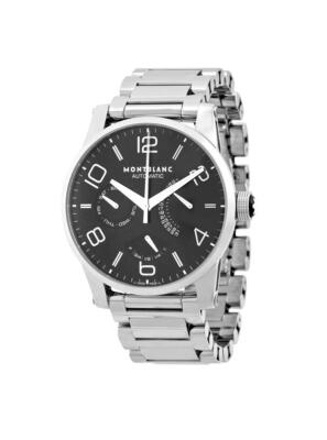MONTBLANC TIMEWALKER RETROGRADE STEEL 42 mm AUTOMATIC WATCH 103095