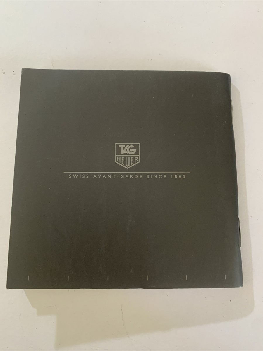 Notice Manuel Tag Heuer Automatic GMT Calibre 2 4 5 6 7 - Bon état Occasion