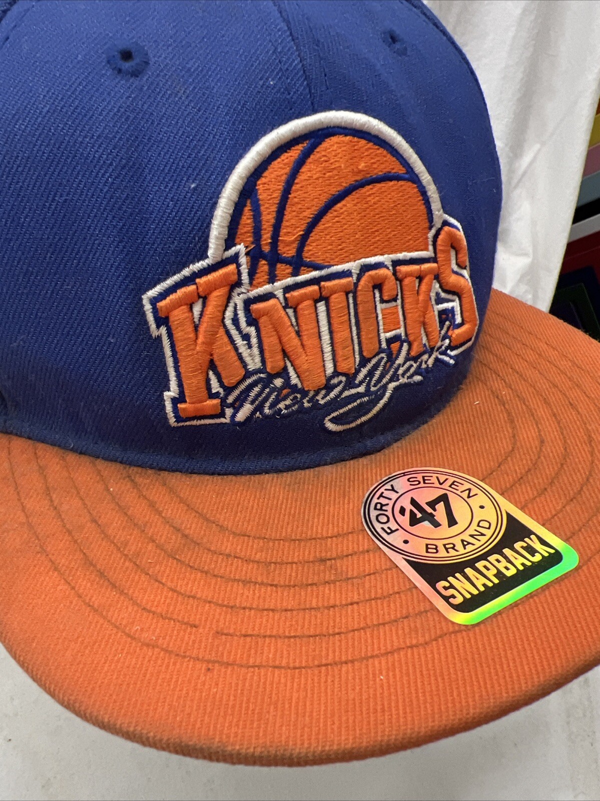 trucker hat baseball Cap Vintage Patch Snapback N… - image 2