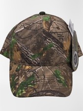 NWT Realtree Camo Blank Outdoors Snapback Curved Bill Adjustable Hat Cap Unisex