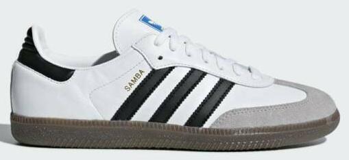 adidas Samba OG ブラック/ホワイト 8 UK Size 7 - Adidas Samba OG White Black Gum W for sale online