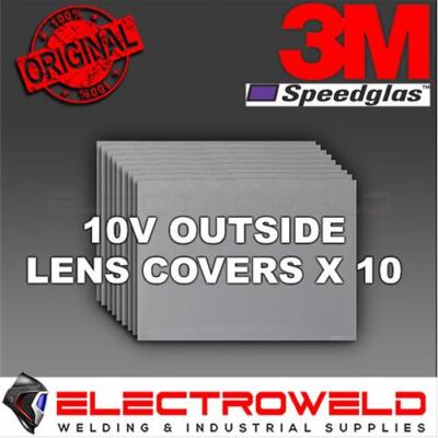 10X Outside Cover Lens 3M Speedglas 10V Welding Helmet, Outer Protection, 126000