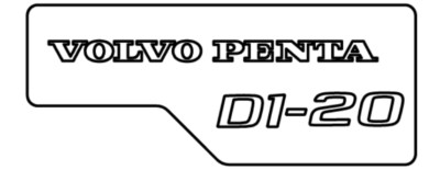 Volvo Penta Label D1-20 Wärmetauscher 22305140
