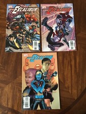 MARVEL COMICS ~ NEW EXCALIBUR No. 8 / 9 & 16