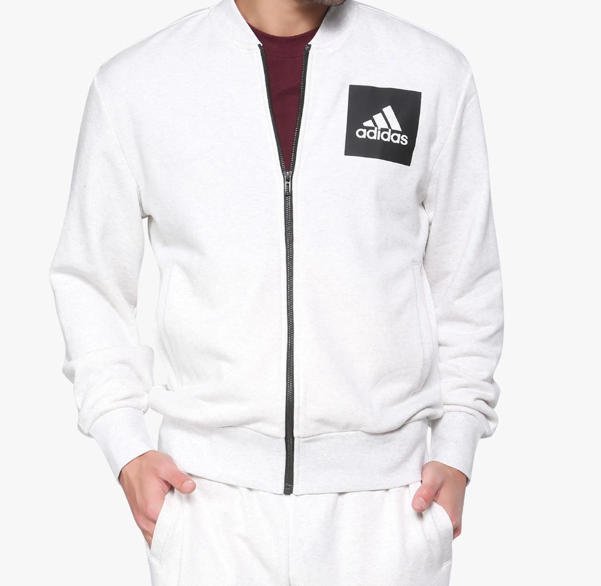 Adidas cheap sweatjacke weiss