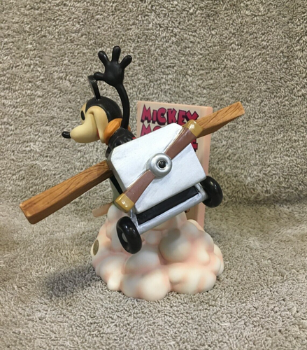 Disney Enesco Plane Crazy, 1928 Limited Edition Mickey Figurine, # 314404 - Picture 3 of 8
