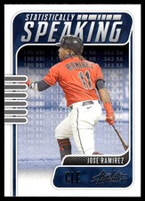 2021 Panini Absolute #SS-7 Jose Ramirez Statistically Speaking Retail