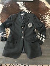 Karen Kane Women's Blazer Jacket Y Long Sleeve Black Petite Size 2