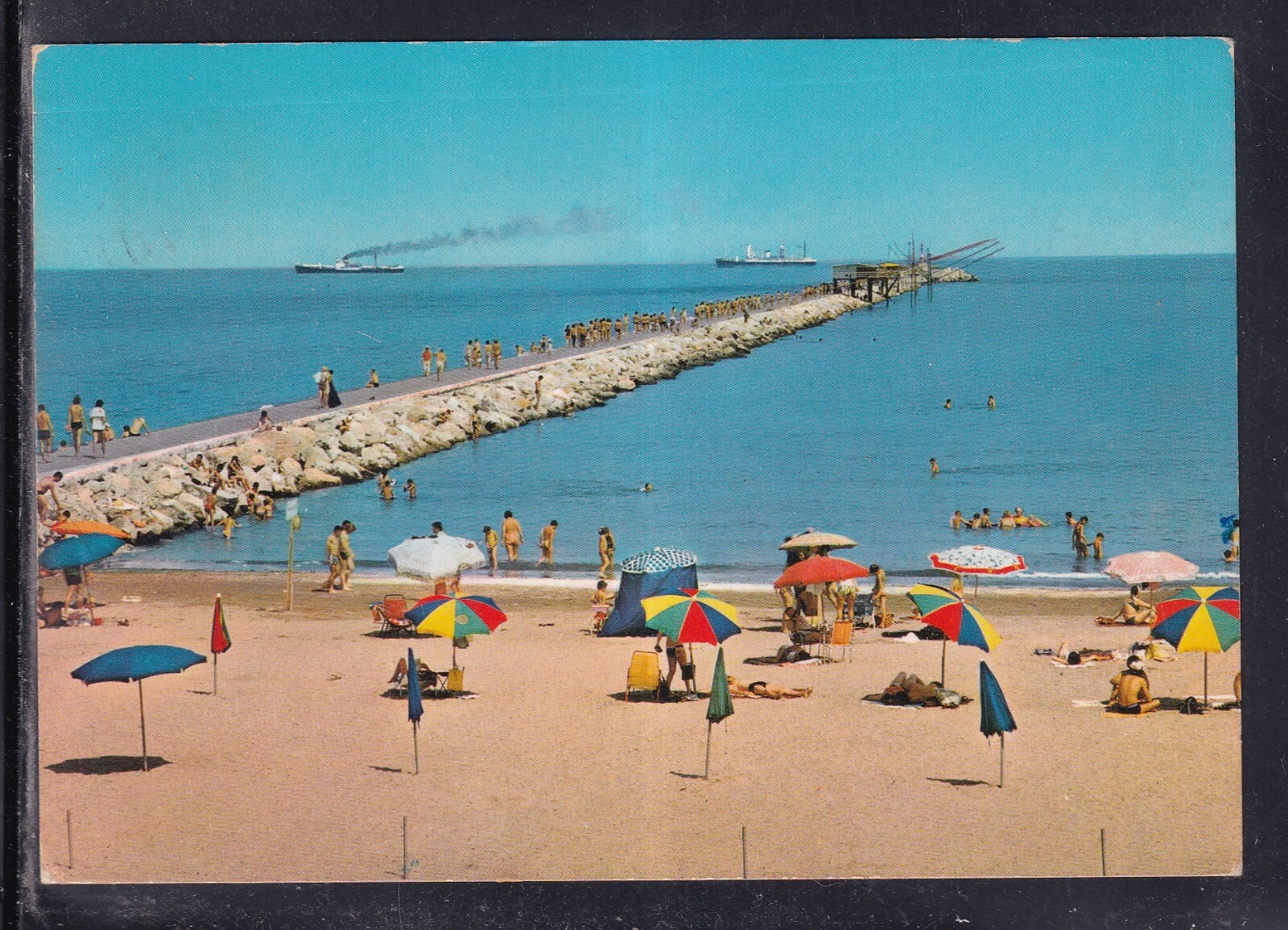 Cartolina Sottomarina Lido Diga E1129
