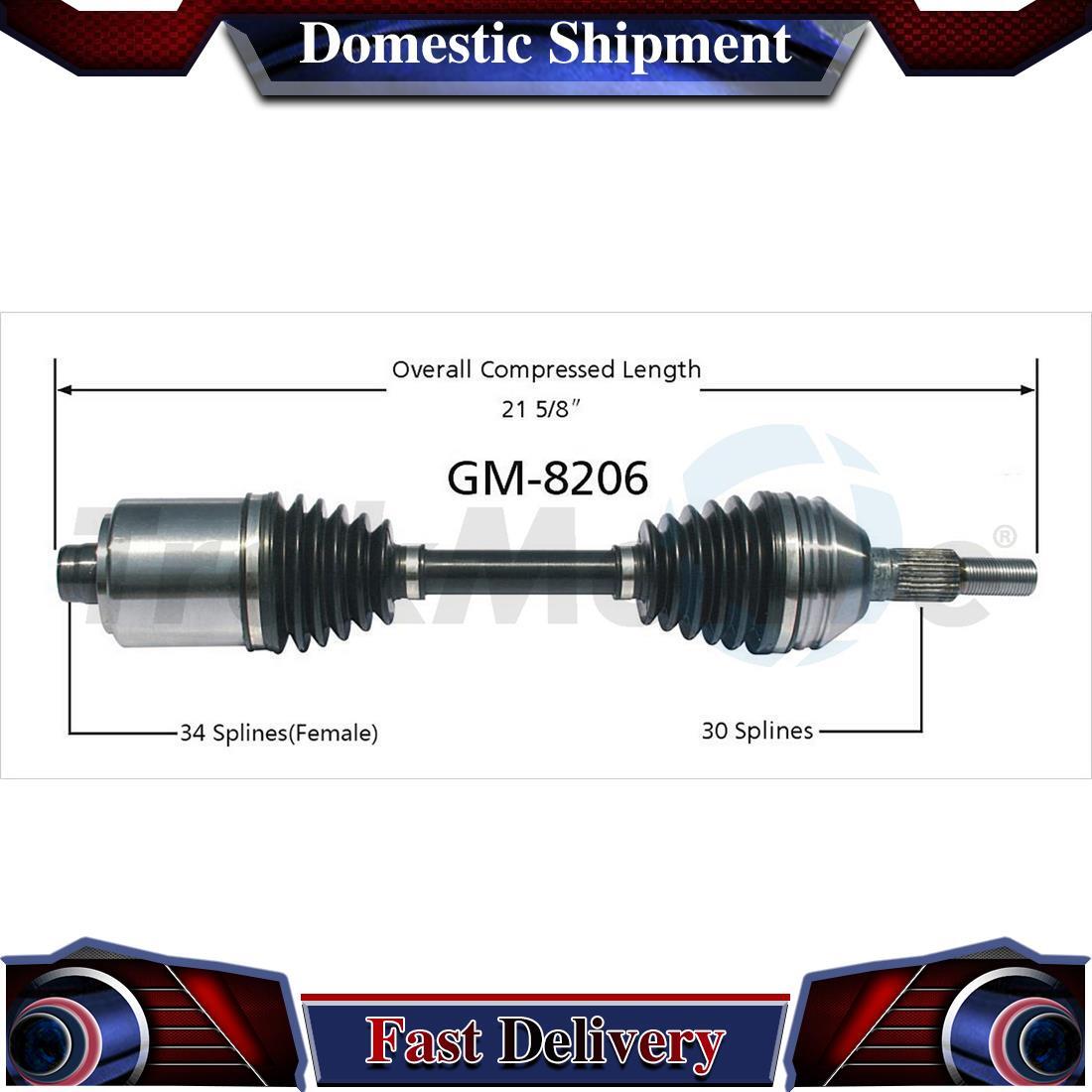 Front Right CV Axle Drive Shaft Joint For Chevrolet Malibu 2008