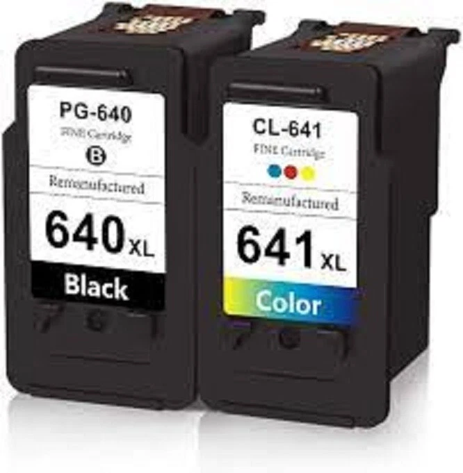 Generic PG-640XL CL-641XL Ink For Canon TS5160 MG2160 MG3560 3660 MX376 MX456 - image 1 of 1