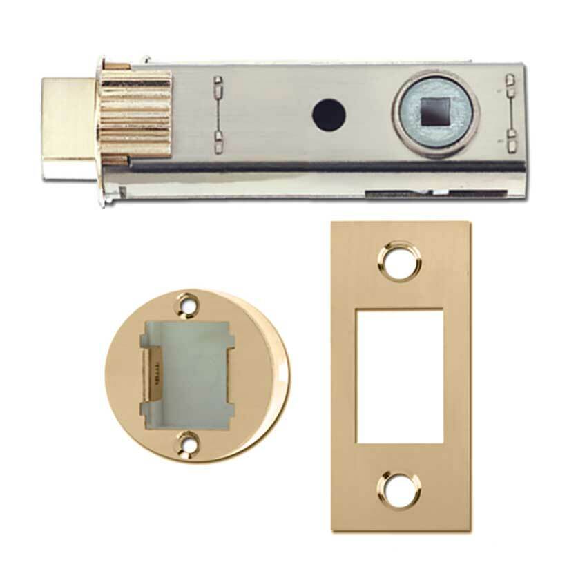 Union Fastlatch Bathroom Tubular Deadbolt 73mm PB (JFL27-PB-3.0)