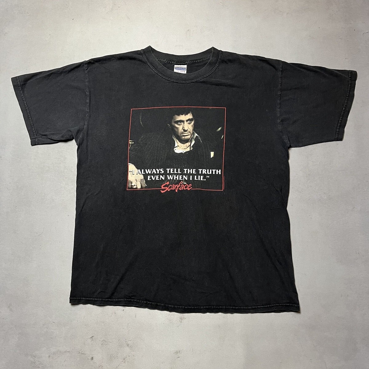 Vintage Scarface Movie Al Pacino Official Promo T Shirt Large | eBay 