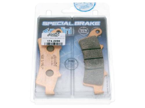 Paire Plaquette de Frein Sintered Avant POLINI Kymco People Gti 300 2010 - Photo 2/3