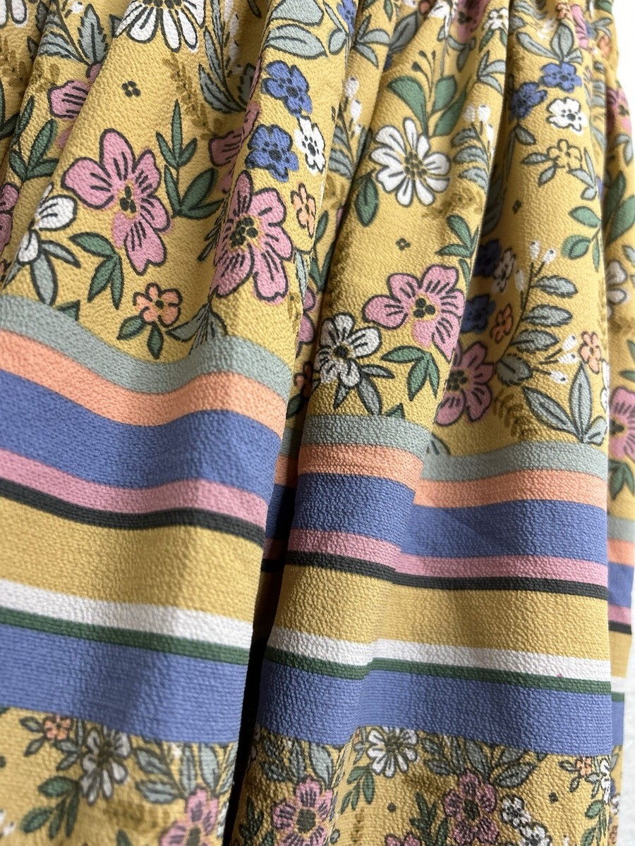 Robe Bonnie Jean Fille – Jaune à Pois, Taille 10, Sans Manches
