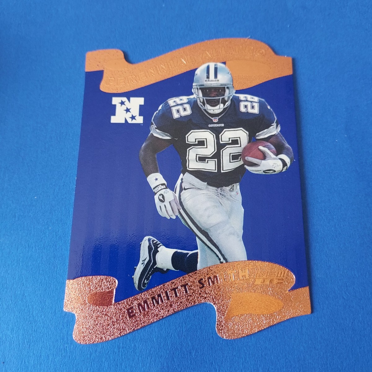 EMMITT SMITH 1997 SCORE BOARD Perennial All Pro #1 HOF Cowboys Die Cut Rare nm/m EMMITT SMITH 1997 SCORE BOARD Perennial All Pro #1 HOF Cowboys Die Cut Rare nm/m