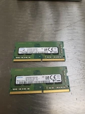 16gb two Samsung DDR4 Laptop RAM 8GB 1Rx8 PC4-2400T (M47A1K43CB1-CRC) aw51622d