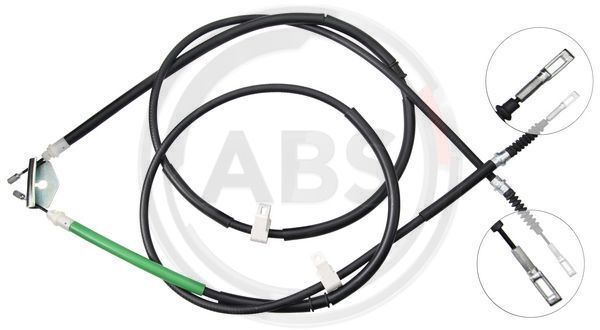 K19915 A.B.S. Cable, parking brake for FORD