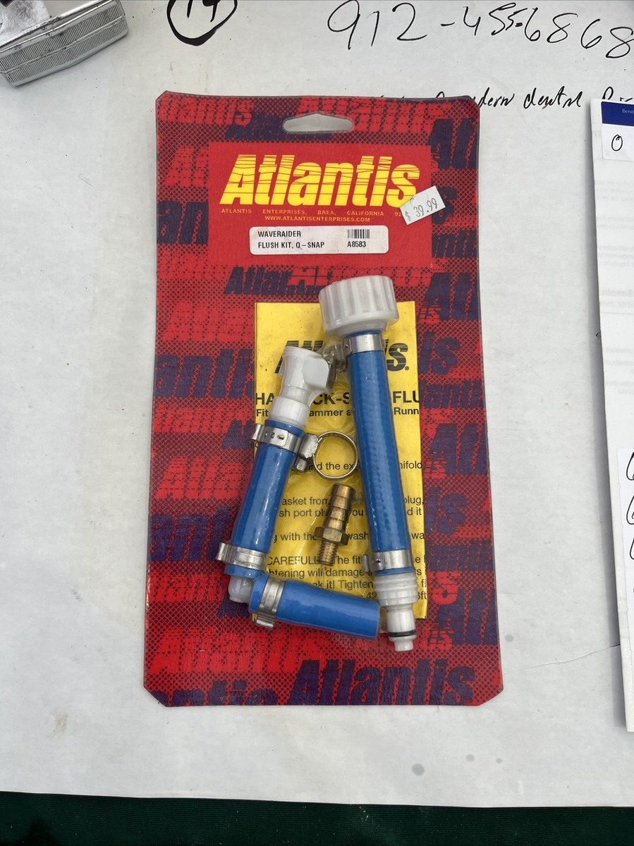 Atlantis A2626 Quick Snap Flush Kit for 1992-06 Kawasaki PWCs (63