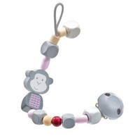 Selecta 64023 Bellybutton By Selecta Schnullerkette ÄFfchenglüCk Rosa