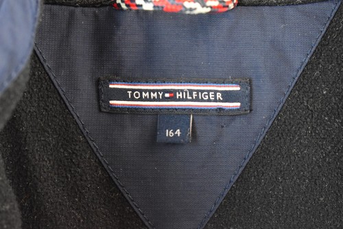 Tommy Hilfiger Kids Boys Blue Zip Up Parka Jacket Youth Size 164 13/14 Yrs - Picture 5 of 9