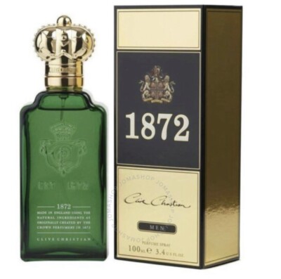 CLIVE CHRISTIAN Mens 1872 Spray 3.4 oz 100 ML Perfume Authentic Sealed VERY AGED