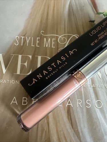 ANASTASIA BEVERLY HILLS LIQUID MATTE LIPSTICK AUTHENTIC NAKED LIGHT PEACHY NUDE - Picture 1 of 2