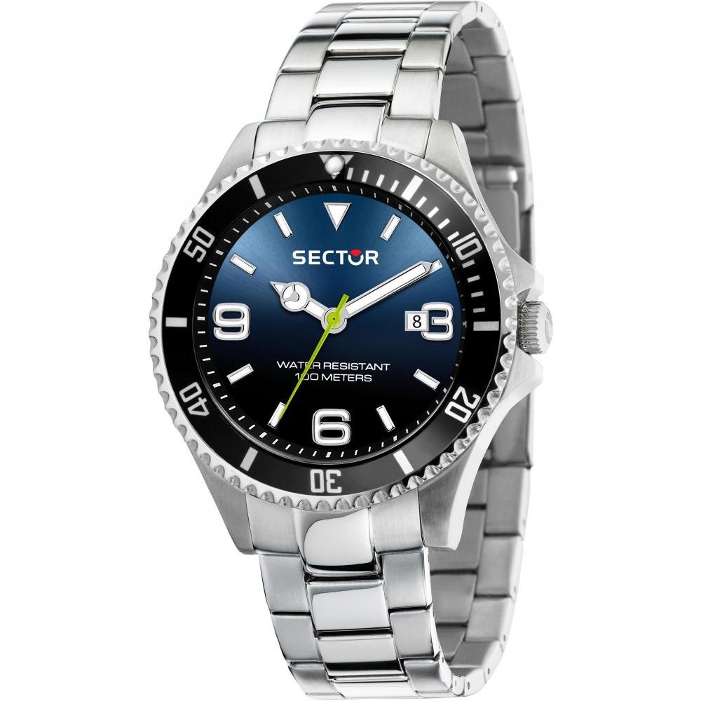 Montre de plongée Sector 230 homme acier étanche 100m pour le sport