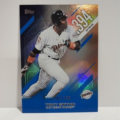 Tony Gwynn 2026 TOPPS SERIES 2 CROOKED NUMBERS BLUE PARALLEL /150 PADRES #CN-21