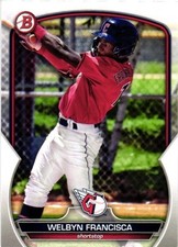 2023 Bowman Draft - Welbyn Francisca #BD-62 (RC)