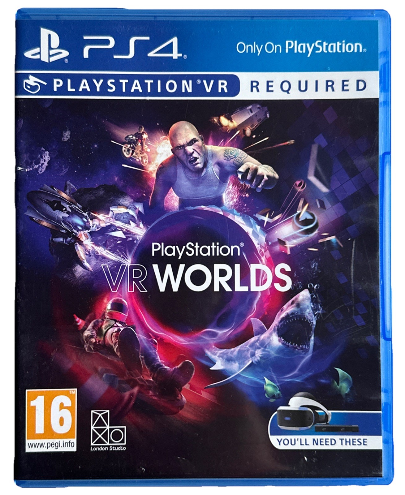 PlayStation VR Worlds PS4 Virtual Reality Adventure Video Game