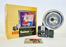 Kodak Brownie Hawkeye Flash Model Camera   Original vintage box with manuals