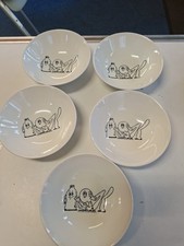 Kellogs Cereal Bowl 1984 Set Of Five(f